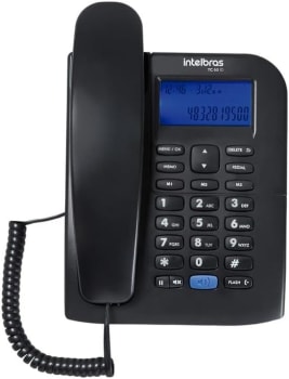 Telefone Intelbras com Fio e Identiﬁcação de Chamadas - TC60