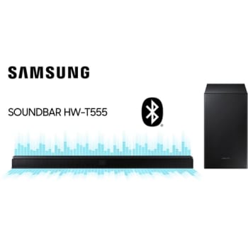 Soundbar Samsung Hw-t555 2.1 Canais Subwoofer Wireless Bluetooth HDMI - 320w