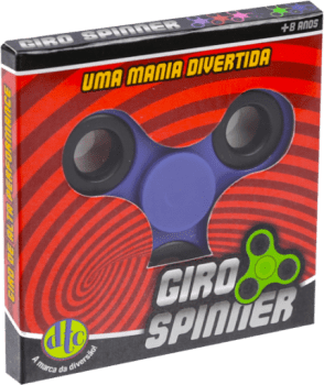 Giro Spinner - Fidget Hand Spinner - Dtc - Azul