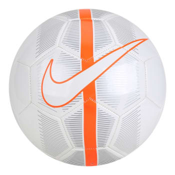Bola Futebol Campo Nike Mercurial Fade - Branco e Cinza