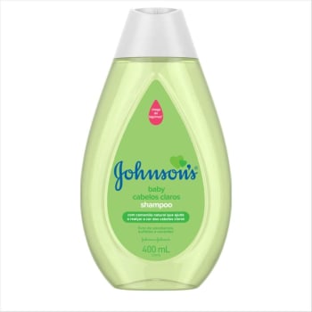 Shampoo Infantil Cabelos Claros, Johnson's, 400ml