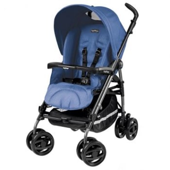 Carrinho de Bebê Pliko Compact Mod Bluette Pég-Perego - Azul Royal