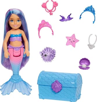 Barbie Mermaid Power Boneca Chelsea Sereias HHG57