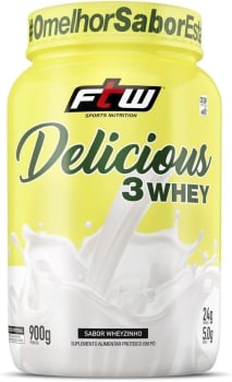 Delicious 3 Whey - 900G Wheyninho - Ftw, Fitoway