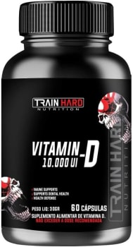 Vitamin - D 10.000 UI Train Hard Nutrition