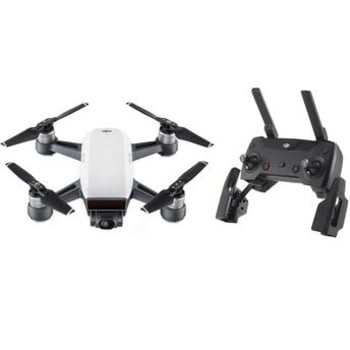 Kit DJI com Drone Spark Alpine White e Controle Remoto