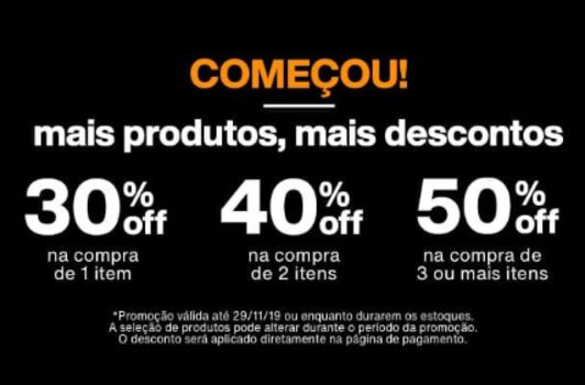 Compre 3 itens ou mais na Natura e ganhe 50% de desconto!