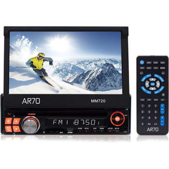 DVD Player Automotivo AR70 MM720 Tela 7" - Entradas USB, SD, AUX e p/câmera de ré