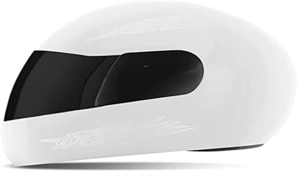 Capacete Liberty Four 60 Viseira Fumê Branco