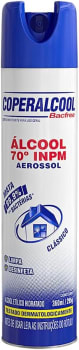 Coperalcool Álcool Aerossol Bacfree 70°Inpm Clássico 360 Ml