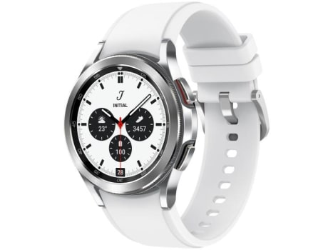 Smartwatch Samsung Galaxy Watch4 Classic BT 42mm Prata 16GB - Smartwatch e Acessórios 