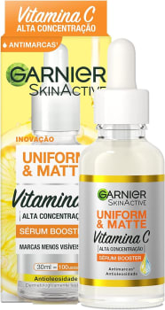 Sérum Facial Antimarcas Garnier Uniform & Matte Vitamina C 30ml