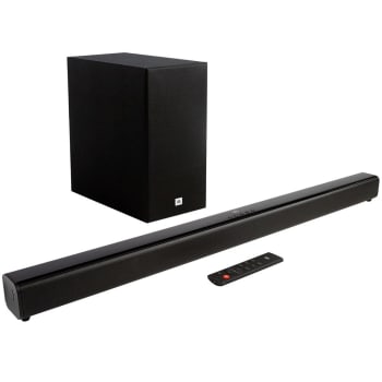 Soundbar JBL Cinema SB160 Bluetooth 110W Subwoofer Wireless 2.1 Canais - JBLSB160BLKBR