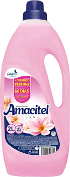 4 Unidades Amaciante Amacitel Luxo Alegres Encantos - 2L