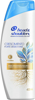 10 Unidades - Shampoo Head & Shoulders Crescimento Forte Desde a Raiz - 400ml