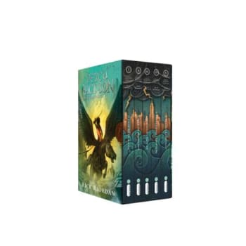 Livro - Box Percy Jackson e os olimpianos - capa nova - Magazine Ofertaesperta