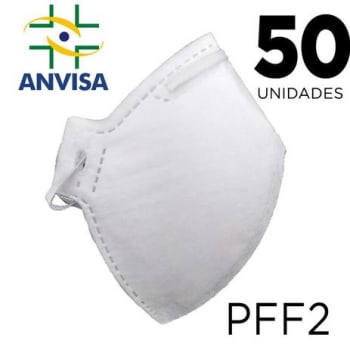 Máscara Respirador PFF2 - pacote 50 unidades - Texmed/J2 - Magazine Ofertaesperta