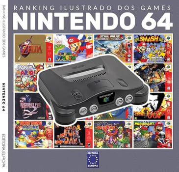 Livro Ranking Ilustrado dos Games - Nintendo 64 - Vários Autores