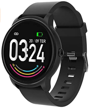  Relógio Smartwatch Viena Bluetooth 5.0 HR Leitura de MSG a Prova D'água Multilaser 