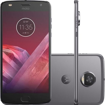 Smartphone Motorola Moto Z2 Play Game Edition Dual Chip Android 7.0 Tela 5.5" Octa-Core 64GB Wi-Fi 4G Câmera 12MP - Platinum