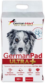 Tapete Higienico GermanPad Ultra+ - 30 Unidades