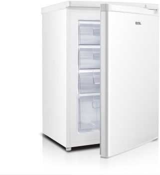 Freezer Vertical EOS Ecogelo 85 Litros EFV100 Com Maxxi Space 4 Drawers, 110V (Branco)