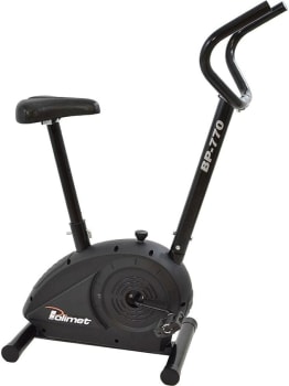 Polimet Bicicleta Ergométrica Bp-770, Preto