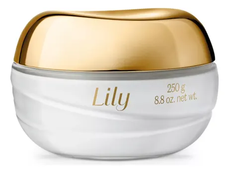 Creme Acetinado Hidratante Desodorante Corporal Lily 250g - O Boticário