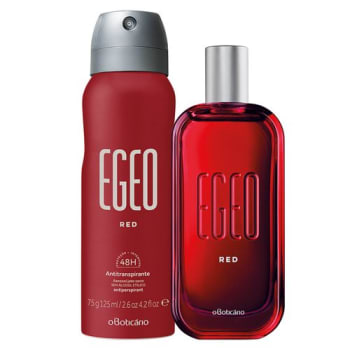 Combo Egeo Red: Des. ColÃ´nia + Antitranspirante Aerosol