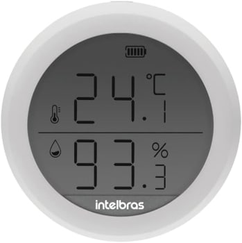 Sensor de Temperatura e Umidade Smart IST 1001 Intelbras