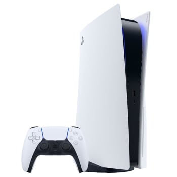 Console Playstation 5 Sony, SSD 825GB, Controle sem fio DualSense, Com Mídia Física, Branco - 1214A