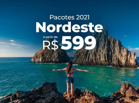 Pacotes Nordeste 2021 a partir de R$599,00 - Diversos Destinos Incríveis!!
