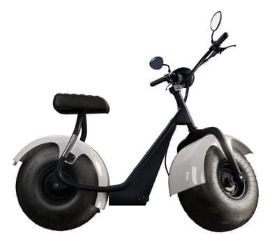 Scooter Elétrica Tui 1000W Branco Autonomia 60km Bluetooth Freios Hidráulicos