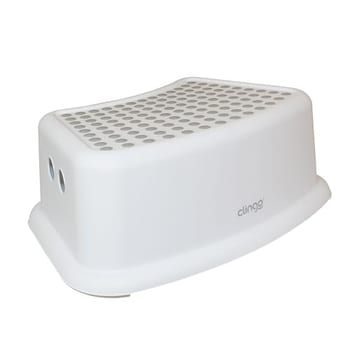 Degrau Infantil Step Dots, Clingo, Branco/Cinza