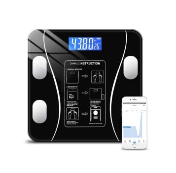 Balança Digital Original Line Bioimpedância Corporal Vidro 140kg Bluetooth