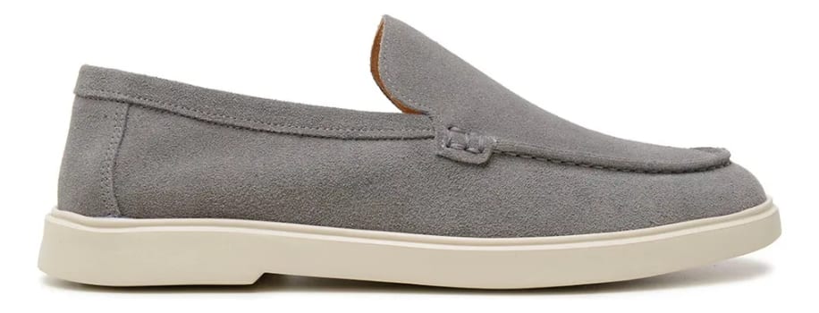 Mocassim Masculino Em Camurça Linha Esporte Fino Old Money