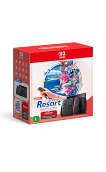 Bundle Nintendo Switch 2 + Nintendo Switch Sports Resort + 3 Meses de Assinatura Nintendo Switch Online