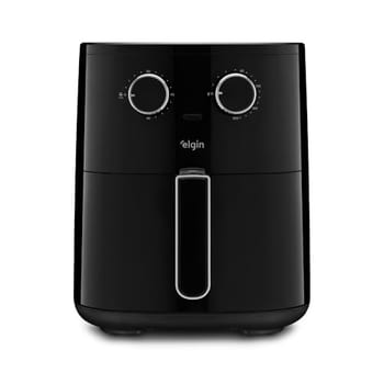 Fritadeira Air Fryer Six Fry Elgin 6,5L Cesto removível 1.500W Preta 110V