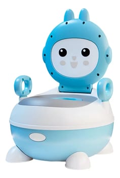 Troninho Penico Infantil Bebê Desfralde Boop - Maxi Baby - Azul