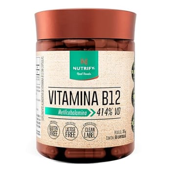 Nutrify - Vitamina B12-60 cápsulas