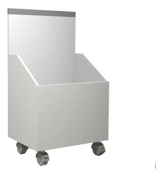 Gabinete Encaixe Tanque Branco Com Rodinhas