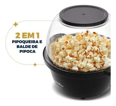 Pipoqueira Britânia com Balde de Pipoca Antiaderente BPI06A