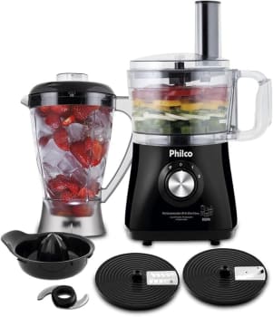 Multiprocessador All In One Preto Citrus 220 V - PHILCO