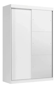 Guarda Roupa Solteiro 2 Portas De Correr 1 Porta Com Ii
