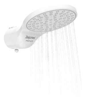 Ducha Moment 4 Temperaturas 6800w Branco Econômico De Parede