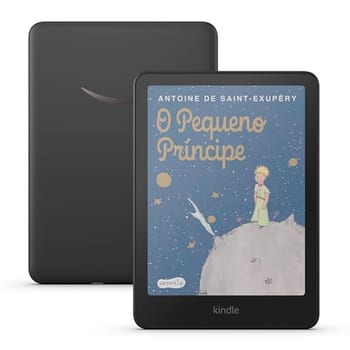 Apresentamos o Kindle Colorsoft (16 GB) - Com tela colorida e temperatura de luz ajustável - Cor Preta