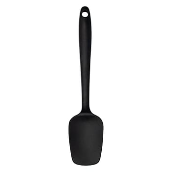 Mimo Style Espátula de Silicone Preto, Material de Silicone Resistente e Flexível, Suporta Temperaturas de Até 220ºC, Prática, Simples e Leve Pesando