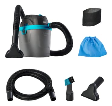 Aspirador De Pó E Líquido Portátil Wap Gtw Compact 1400w 5,5L 220V