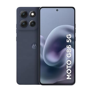 Smartphone Motorola Moto g86 5G - 256GB 24GB (8GB RAM+16GB Ram Boost) Tela 1.5K pOLED, 50MP Sony camera OIS Moto AI, videos em 4K, IP68 + IP69