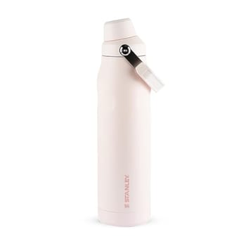 Stanley - Garrafa de Água Aerolight com Tampa Fast Flow, Garrafa Térmica a Vácuo para Bebidas Frias, Aço Inoxidável Leve, 1,1 L, Rose Quartz